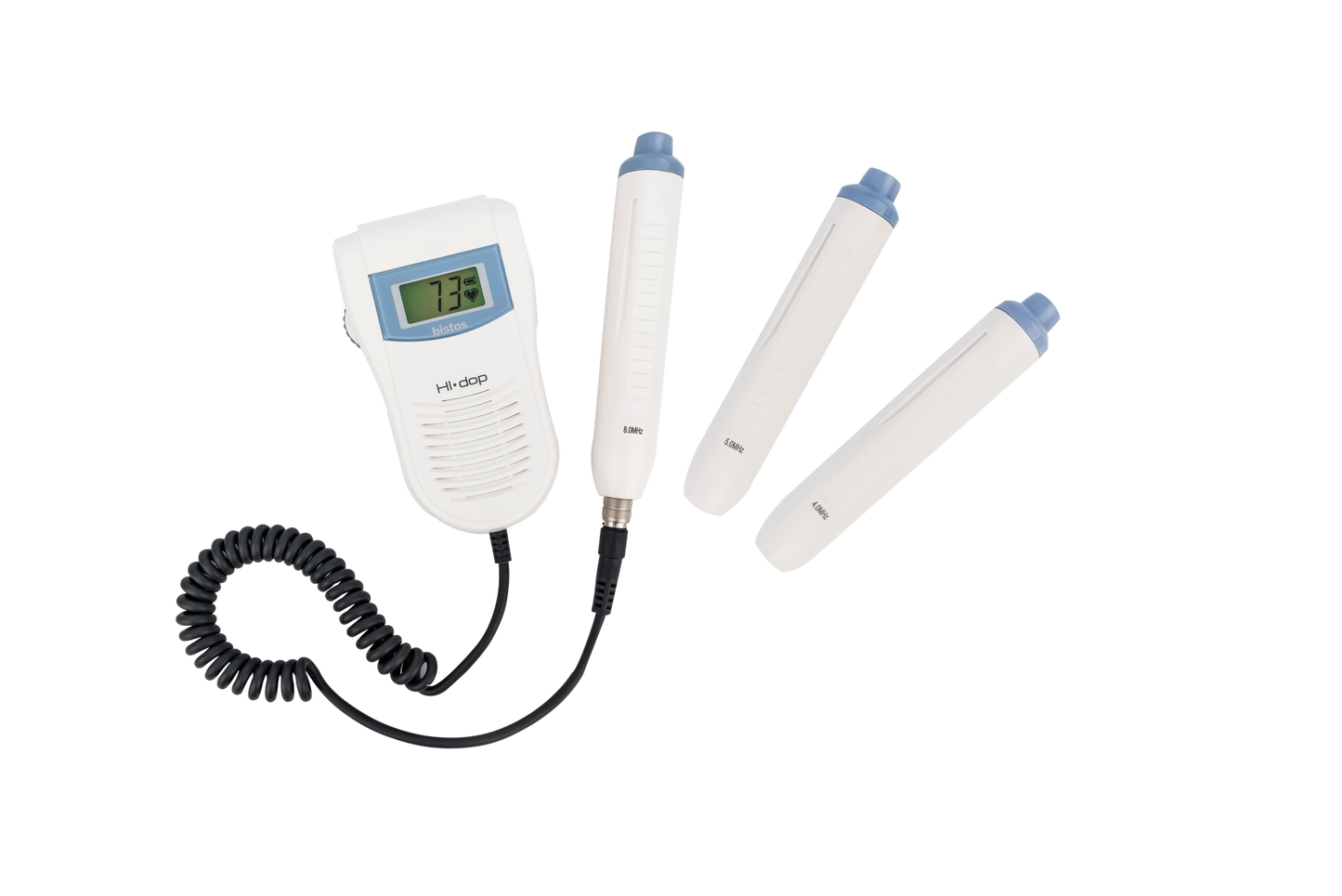 Bistos BT-200 Vascular Doppler with 8 MHz with 2 probe