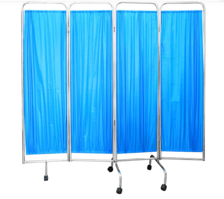 Hospital ward screen 4 panel screen