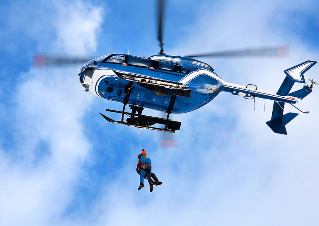 Why Do Mountain Rescue Helicopters Need Basket Stretchers?