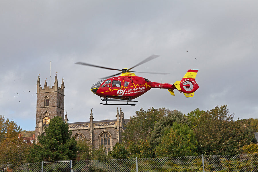 helicopter stretcher - air ambnulance service