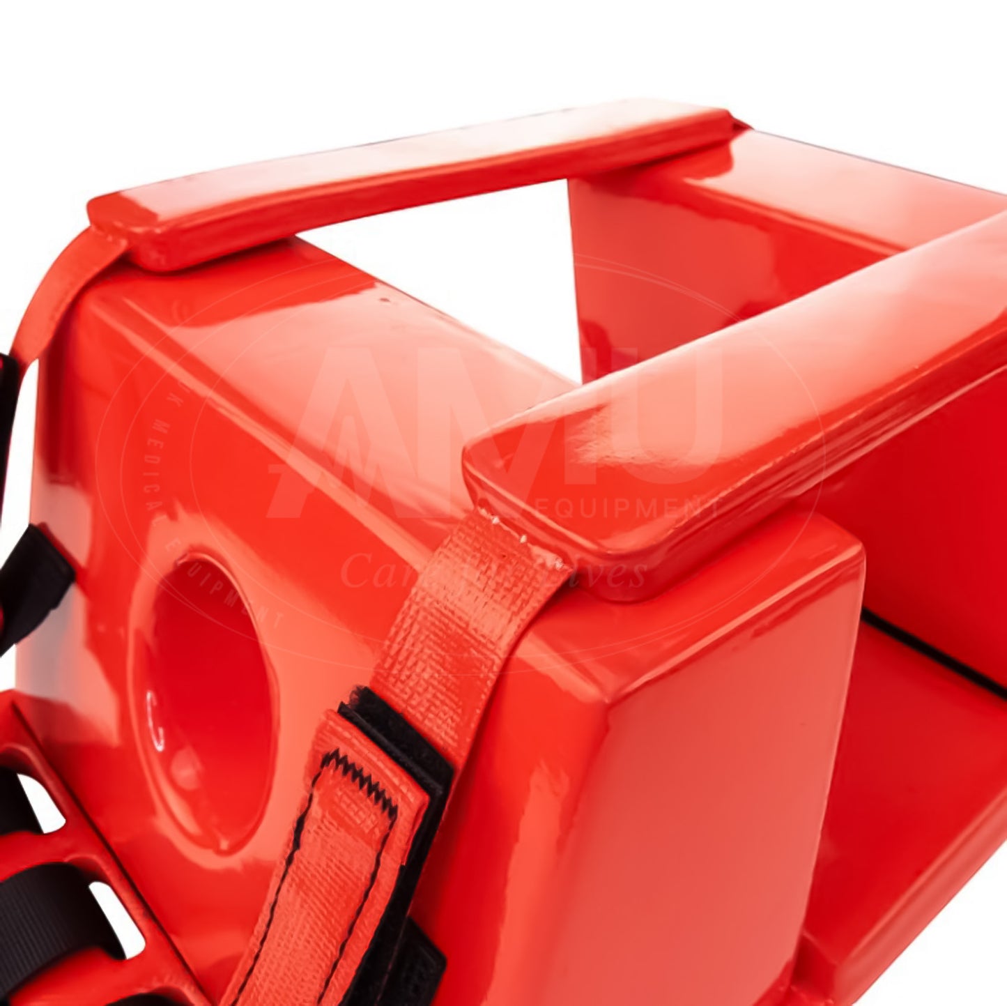 Red Reusable Emergency Head Immobiliser With Base & Blocks