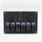 6 way switch panel for ,vehicle