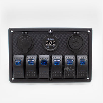 6 way switch panel for ,vehicle