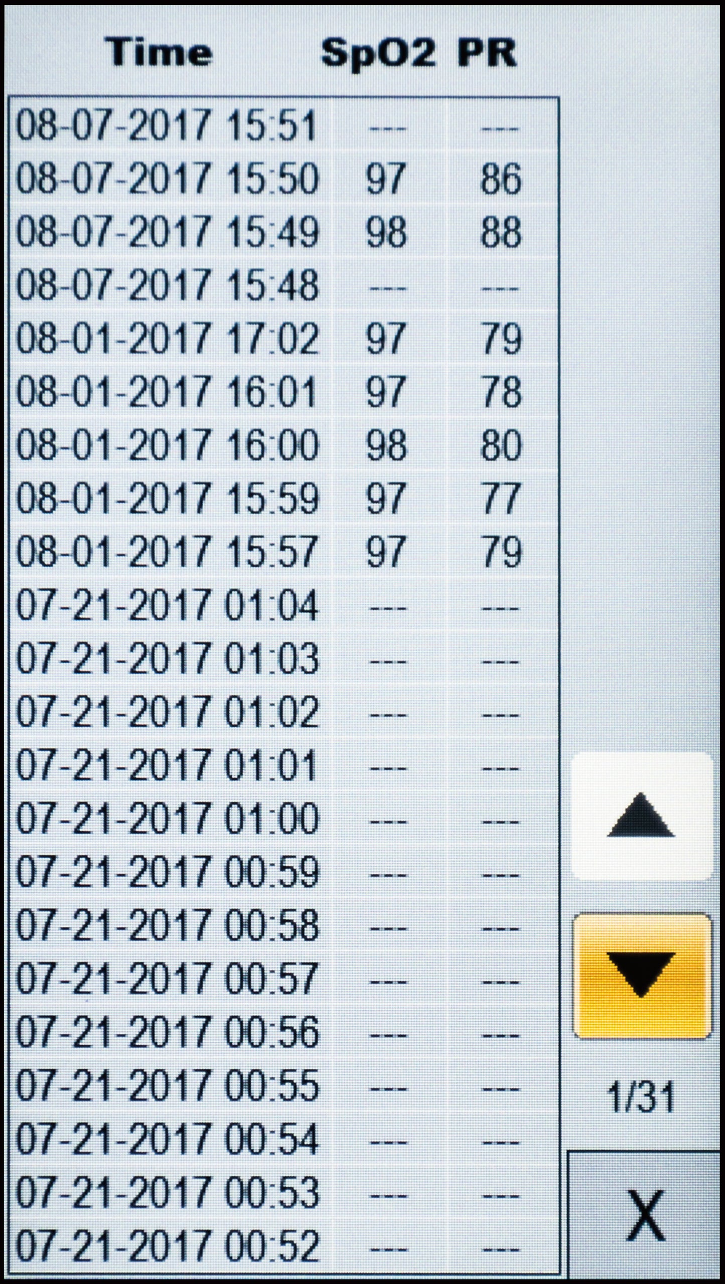 Spencer BT-710 Pulse Oximeter