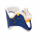 Adjustable cervical collar,easy to use blue, adults and kids