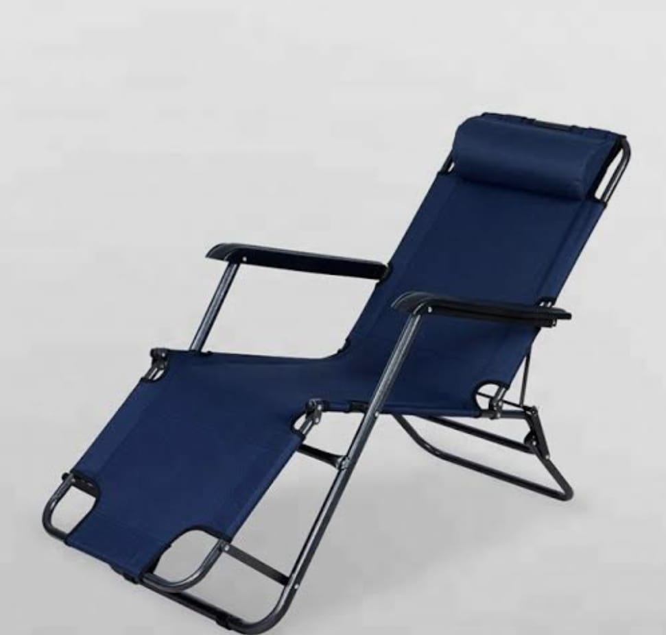 Portable folding Camping Chair in blue
