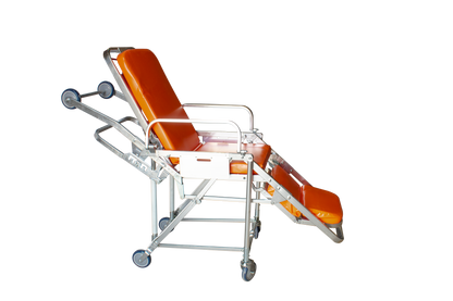 Automatic Loading Stretcher chair orange