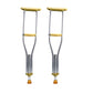 Adjustable Height Lightweight Aluminium,Crutches, Medium.