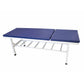 Medical Examination Couch capacity upto 500kg, blue and white.