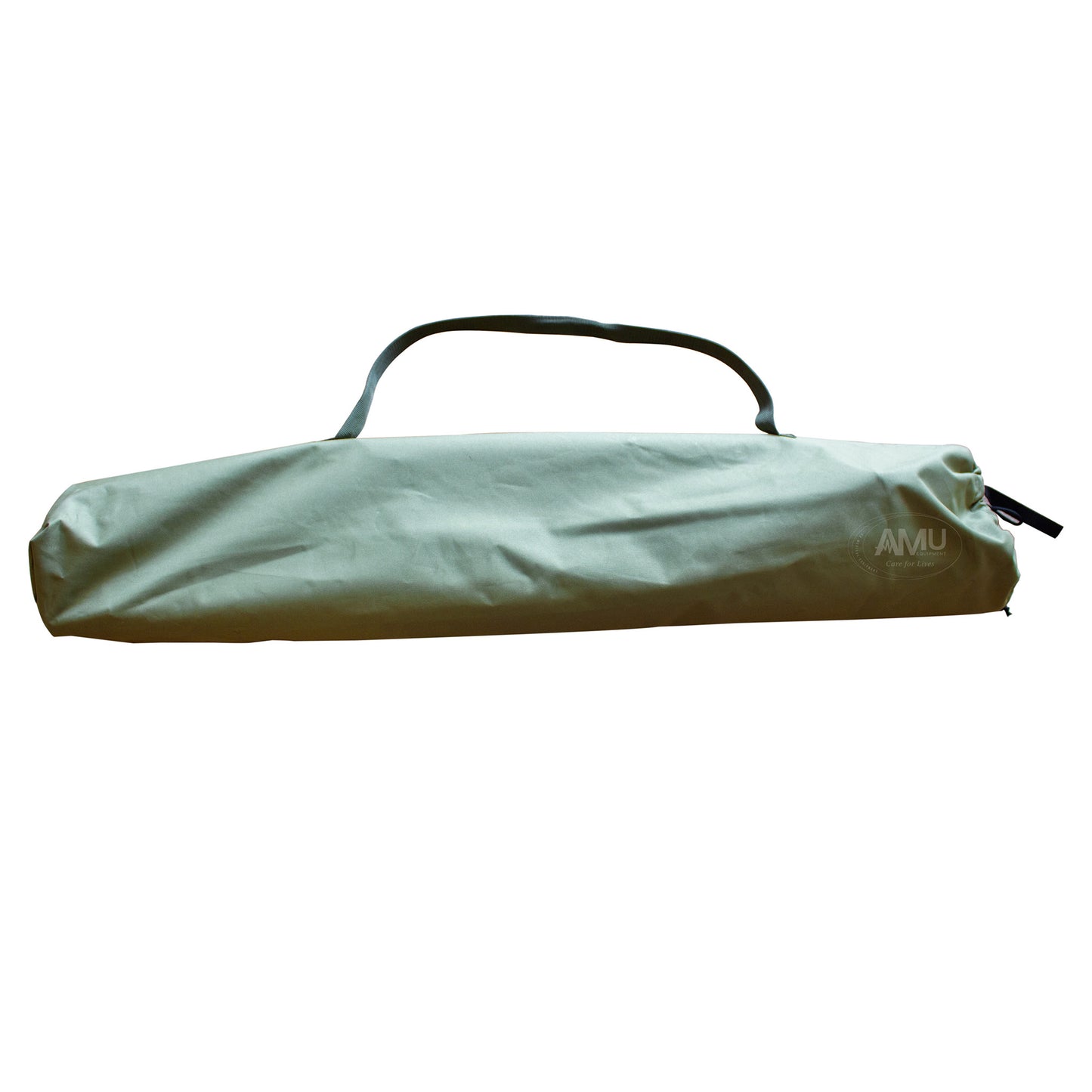 Foldable Stretcher with Wheels,and carry case Green.