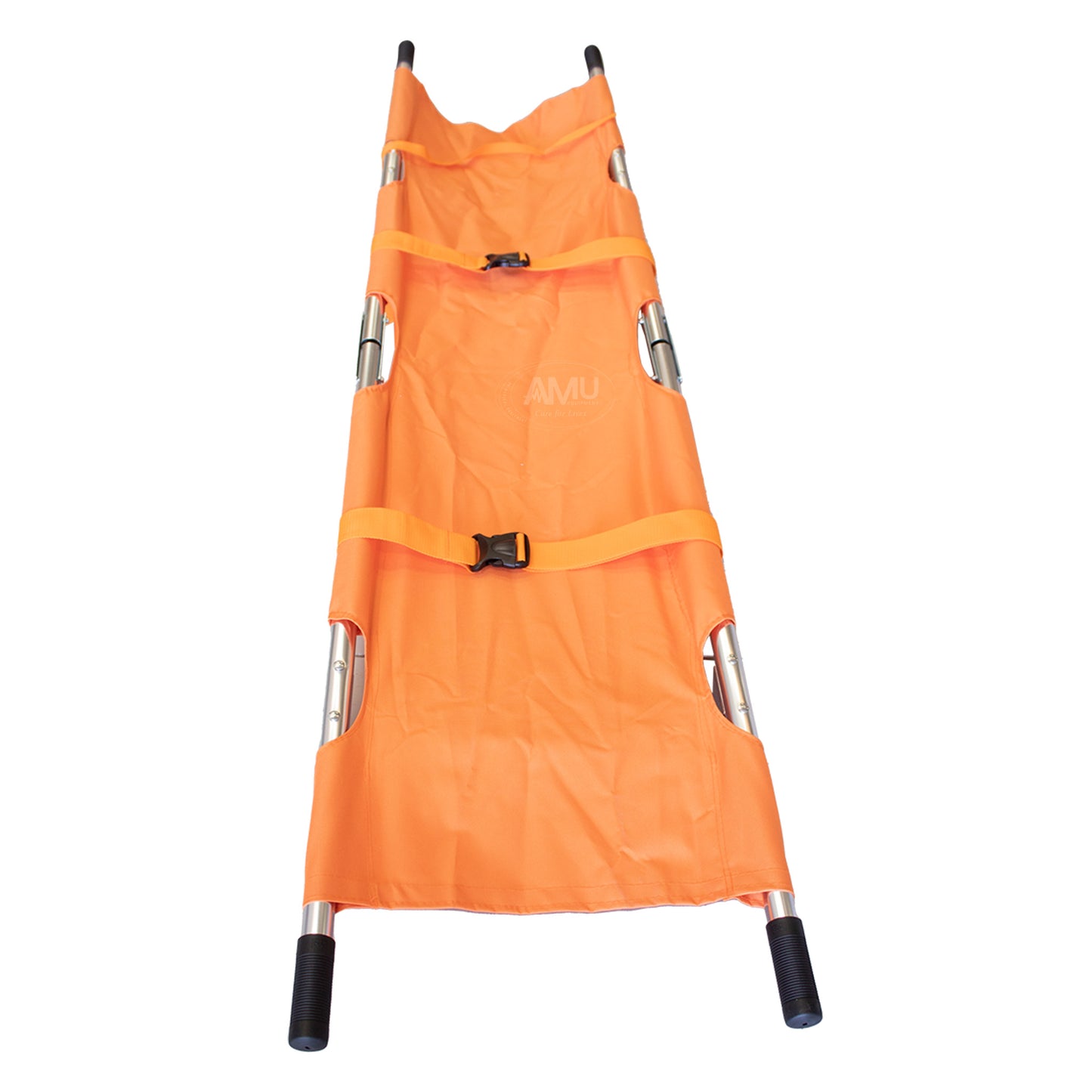 Lightweight Foldable emergency/ Stretcher/ Funeral/ Mortuary/ Ambulance orange