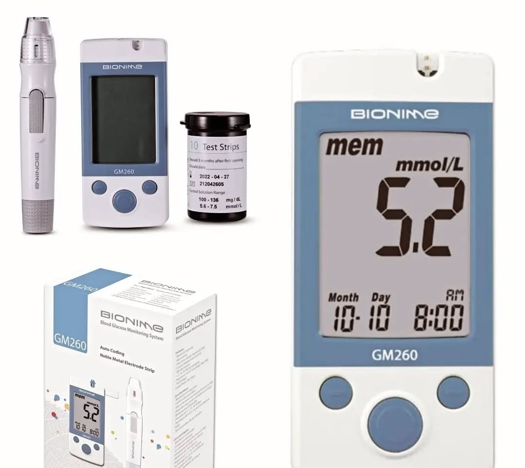 Glucose Monitoring System Bionime GM260