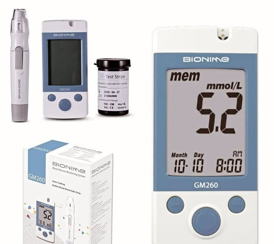Glucose Monitoring System Bionime GM260