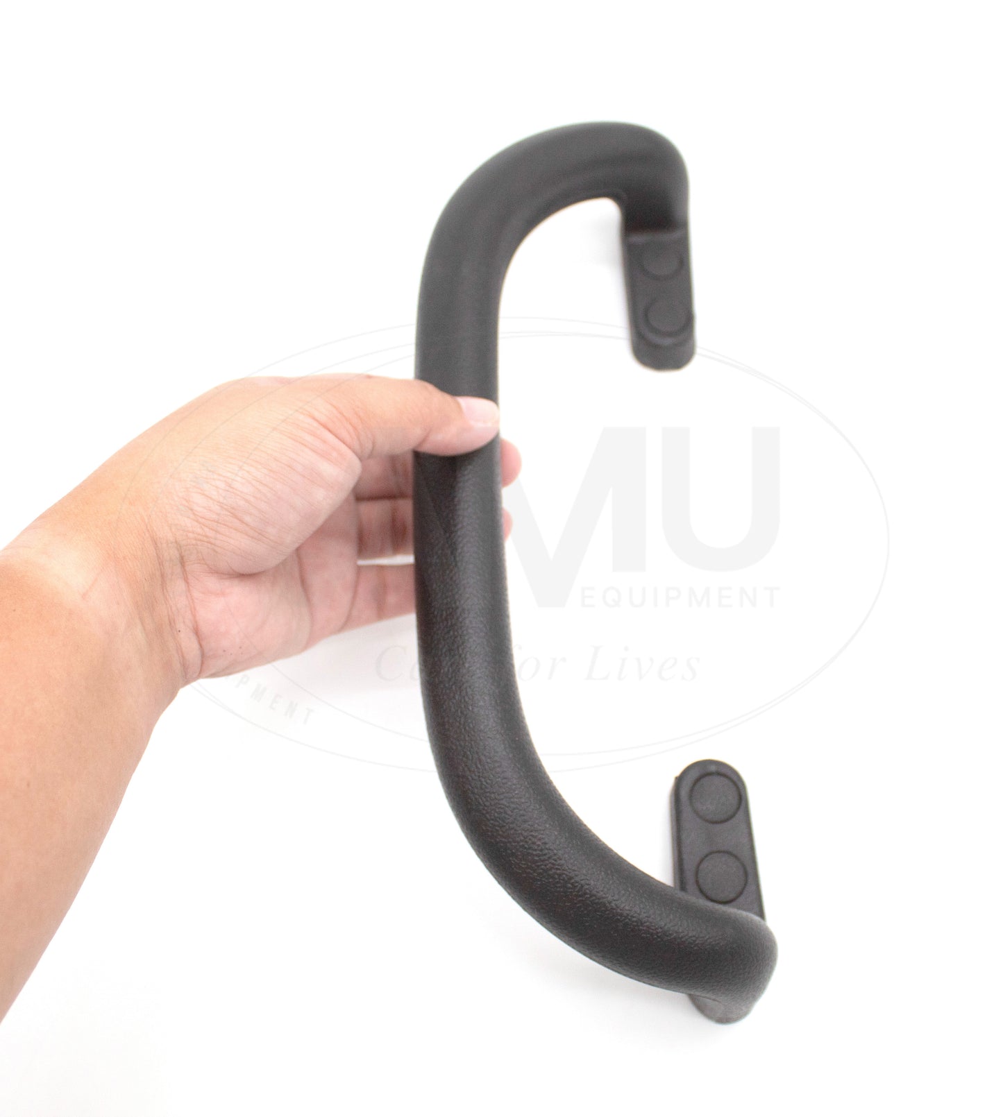 Cushion Grip Pull Handle, in black ideal for mobile clinic. van, mini bus.