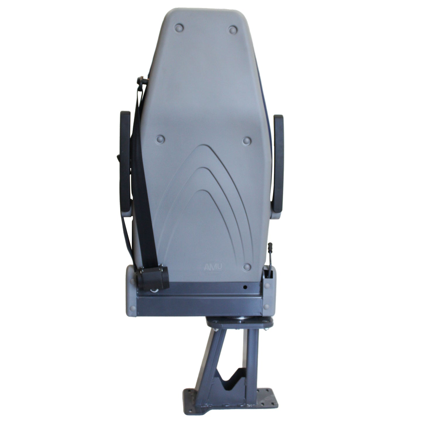 Ambulance Doctor Seat Rotatable Blue and black.