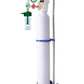 Oxygen/bottles, Empty Cylinder, 10 LITERS white