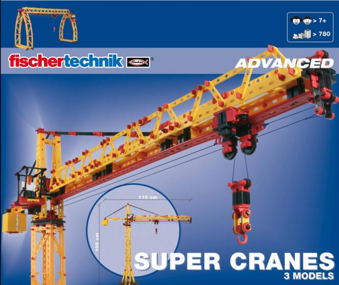 Fischertechnik super cranes 41862