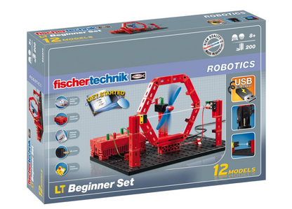 Fischertechnik Education Robotics: LT Beginner - 12 models USB powered! 533015