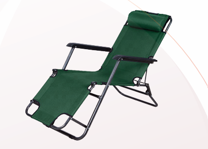 Camping and fishing chair large geen