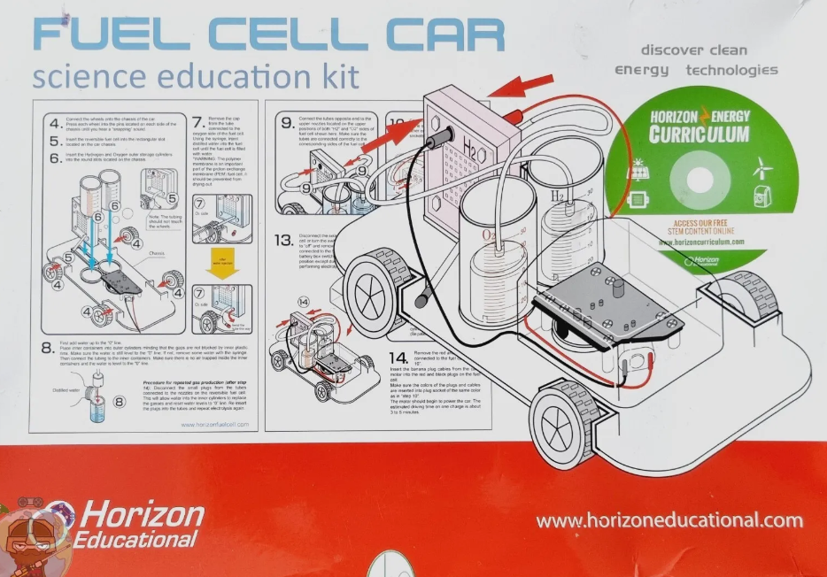 horizon education fuel cell car science kit FCJJ-11