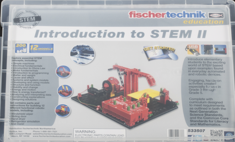 fischertechnik instructions to stem 2 Edu-line 533507