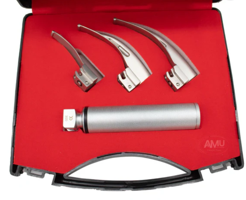 Laryngoscope Set with 3 Macintosh Child size