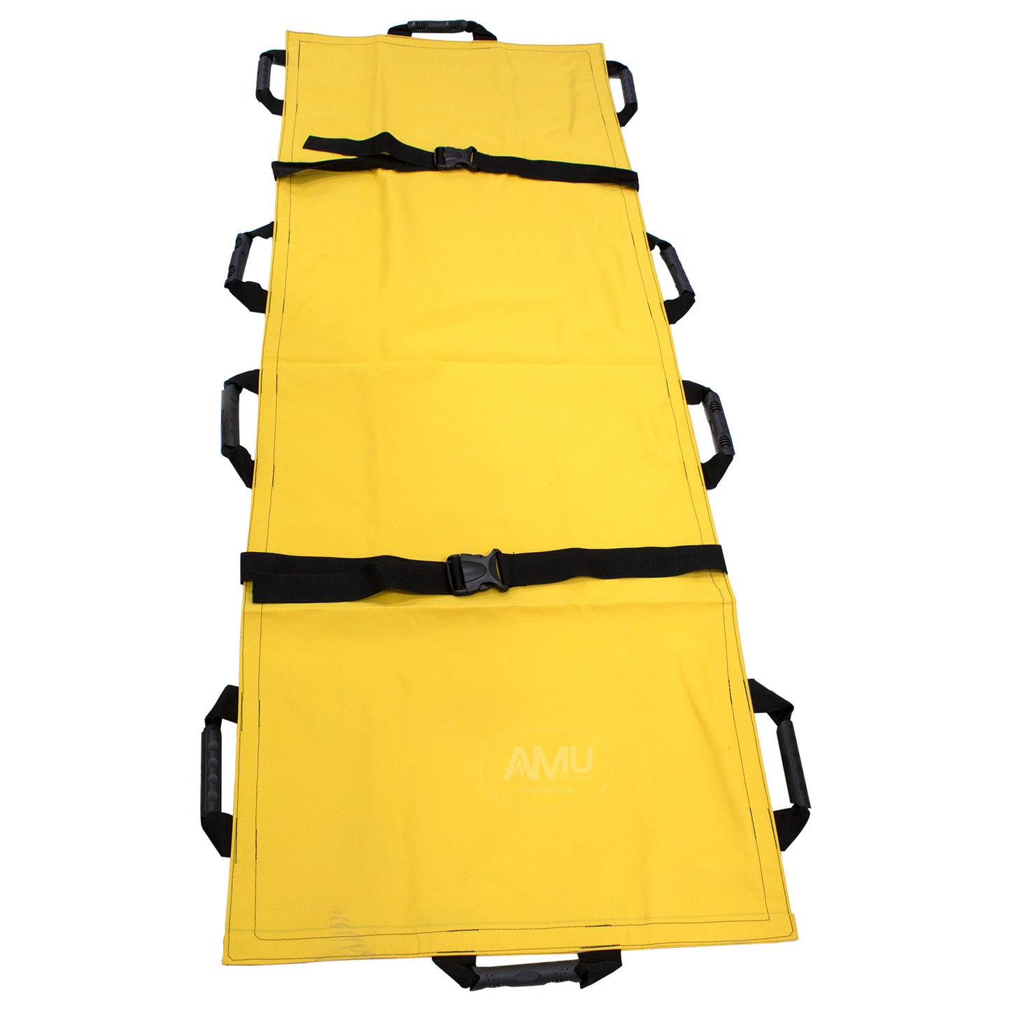 Portable Transport Emergency Rescue Soft Stretcher yellow and black .