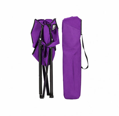 Portable folding Camping Chair in purple