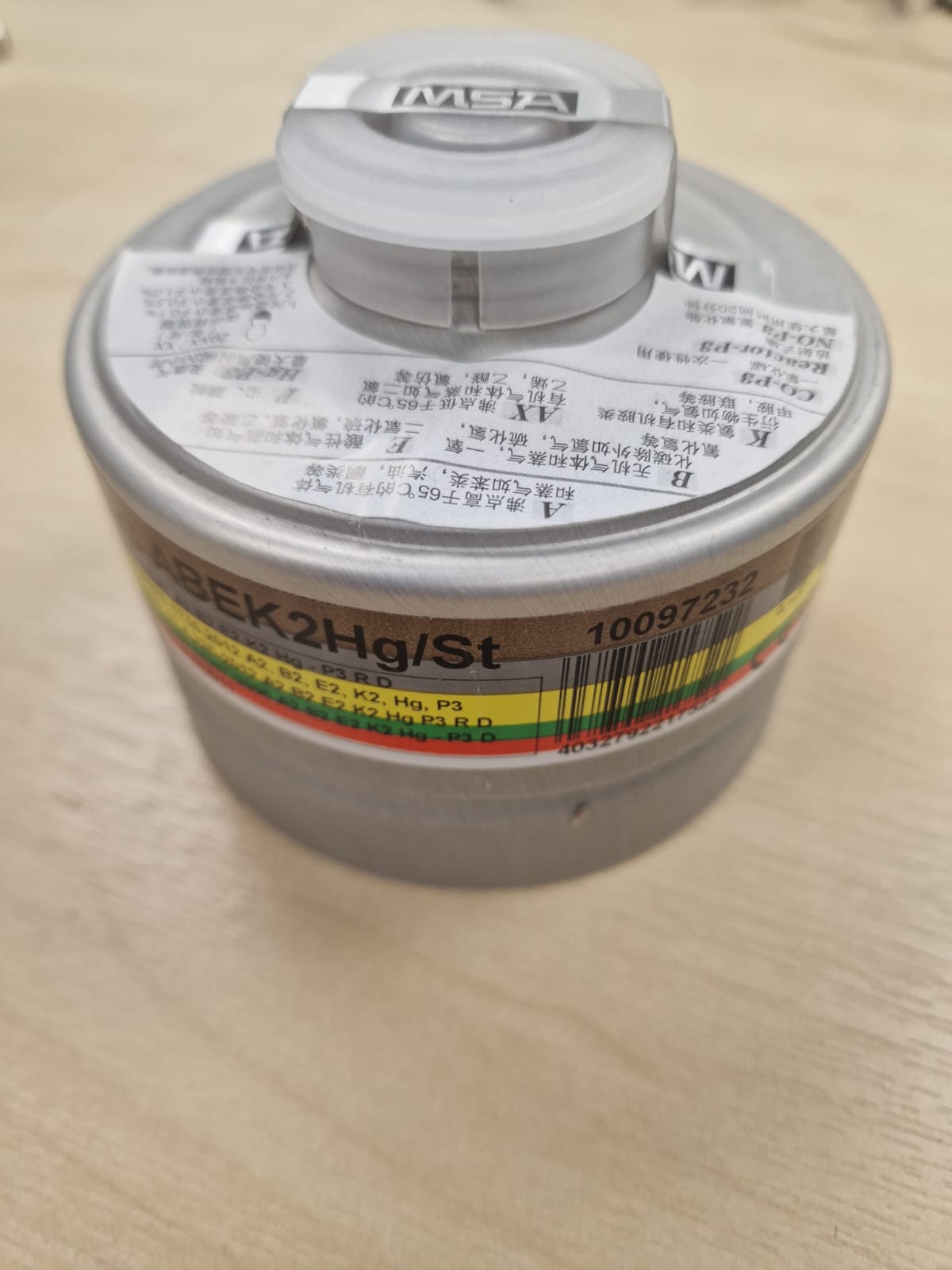 MSA 93 ABEK 2Hg/St 10097232 Filter