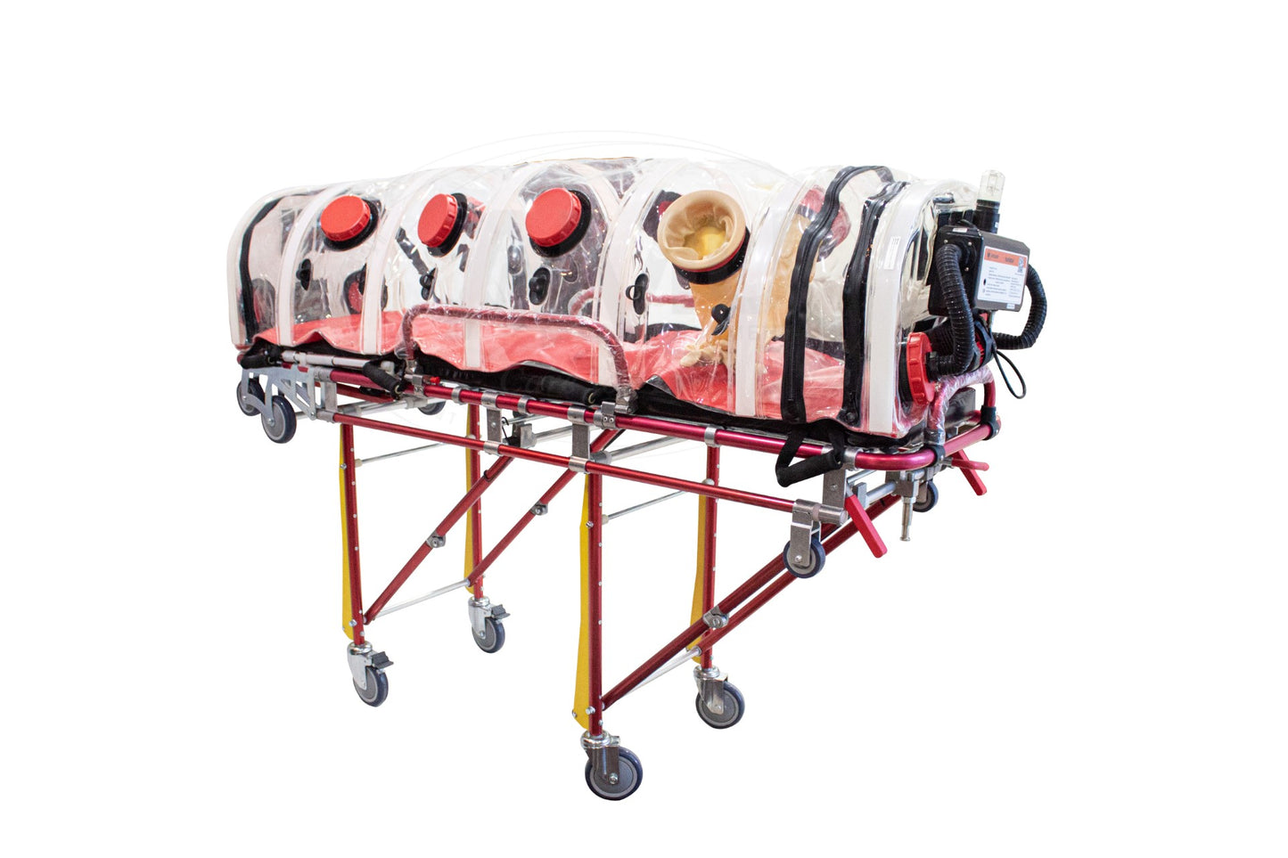 Stretcher Isolator Chamber on wheels from Abronn Medical