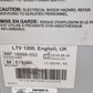 Carefusion LTV 1200 Ventilator used