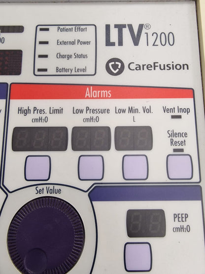 Carefusion LTV 1200 Ventilator used