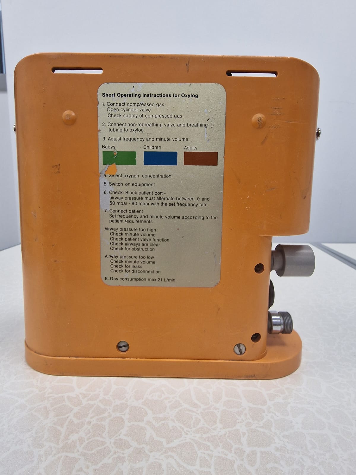 Oxylog (USED ITEM)