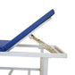 Medical Examination Couch capacity upto 500kg, blue and white.