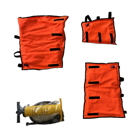 VACUUM Splint in orange with bag and pump