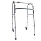 Walking Frame with Wheels, Adjustable Height, Aluminium