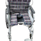 Deluxe Lightweight Folding Wheelchair, with handel brakes, tarten patten.